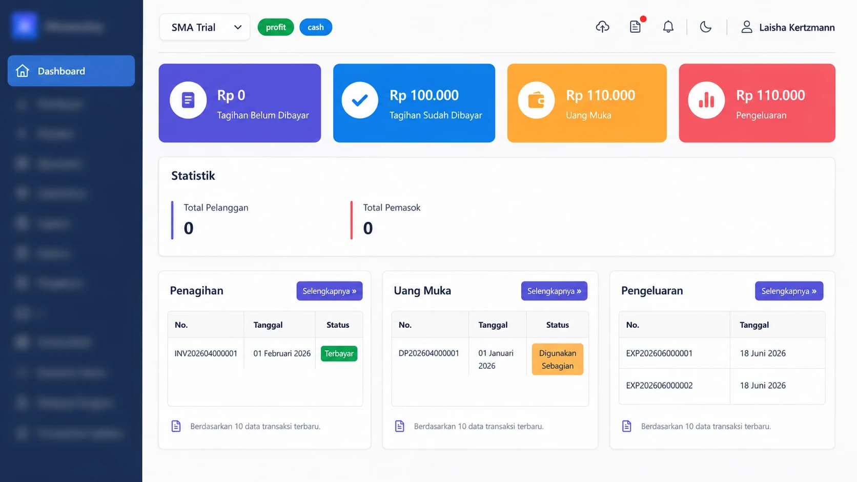 Screenshot Accounting