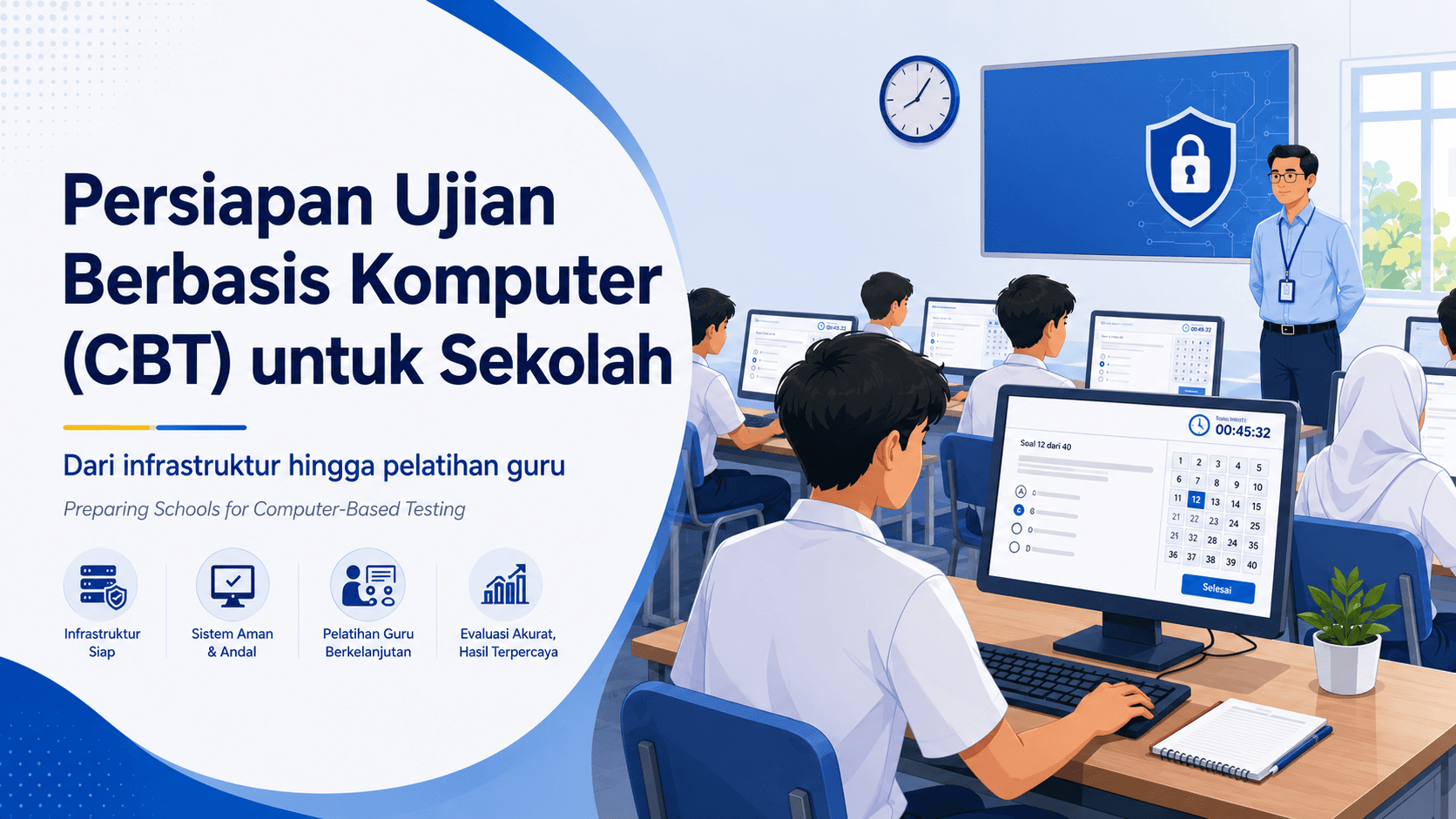 Persiapan Ujian Berbasis Komputer (CBT) untuk Sekolah